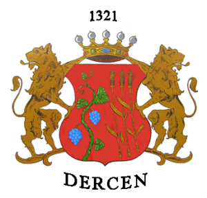 Герб села Дерцен.