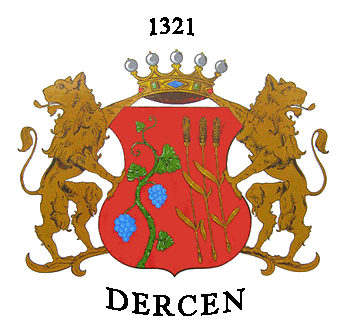 Герб села Дерцен.